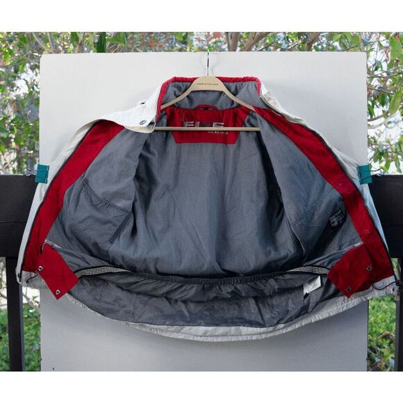 FIVE SEASONS Ski Snow Winter Jacket Women's White Red Size 38 - Picture 8 of 8